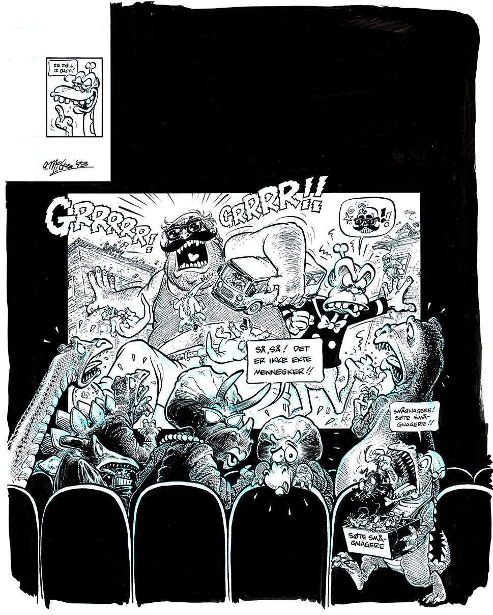 1993 Cover Dinosaurer