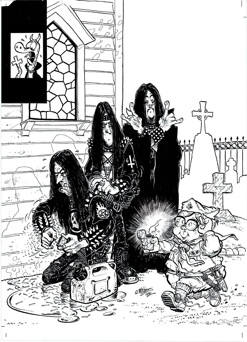 1994 Cover Satanist Speider